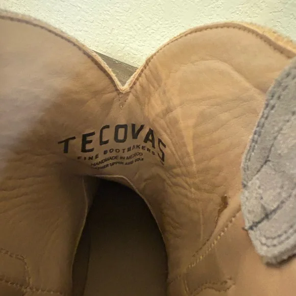 Women's Tecovas Gray suede booties - Picture 6 of 6